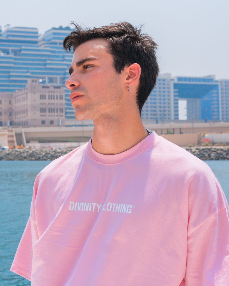 Divinity Oversized T-Shirt | 145 | Pink