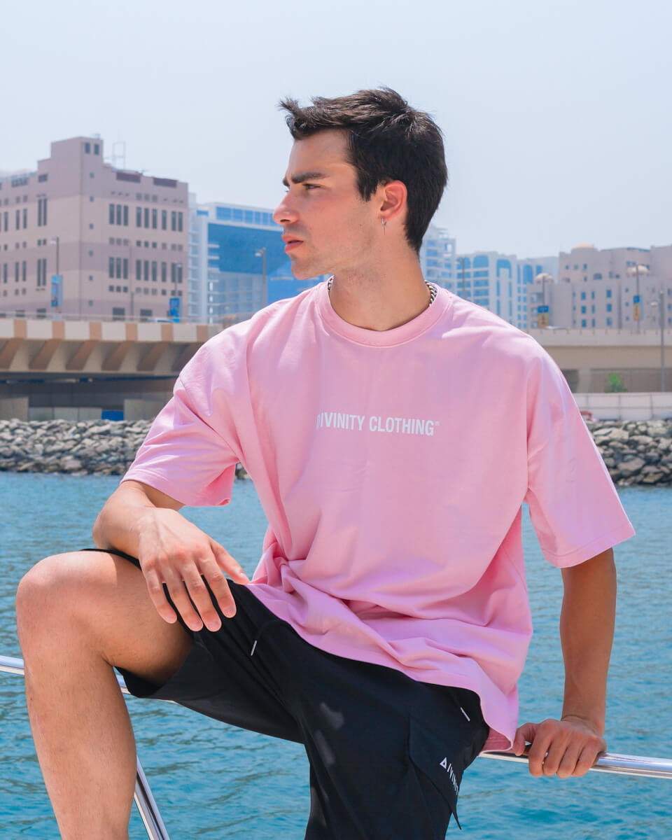 Divinity Oversized T-Shirt | 145 | Pink