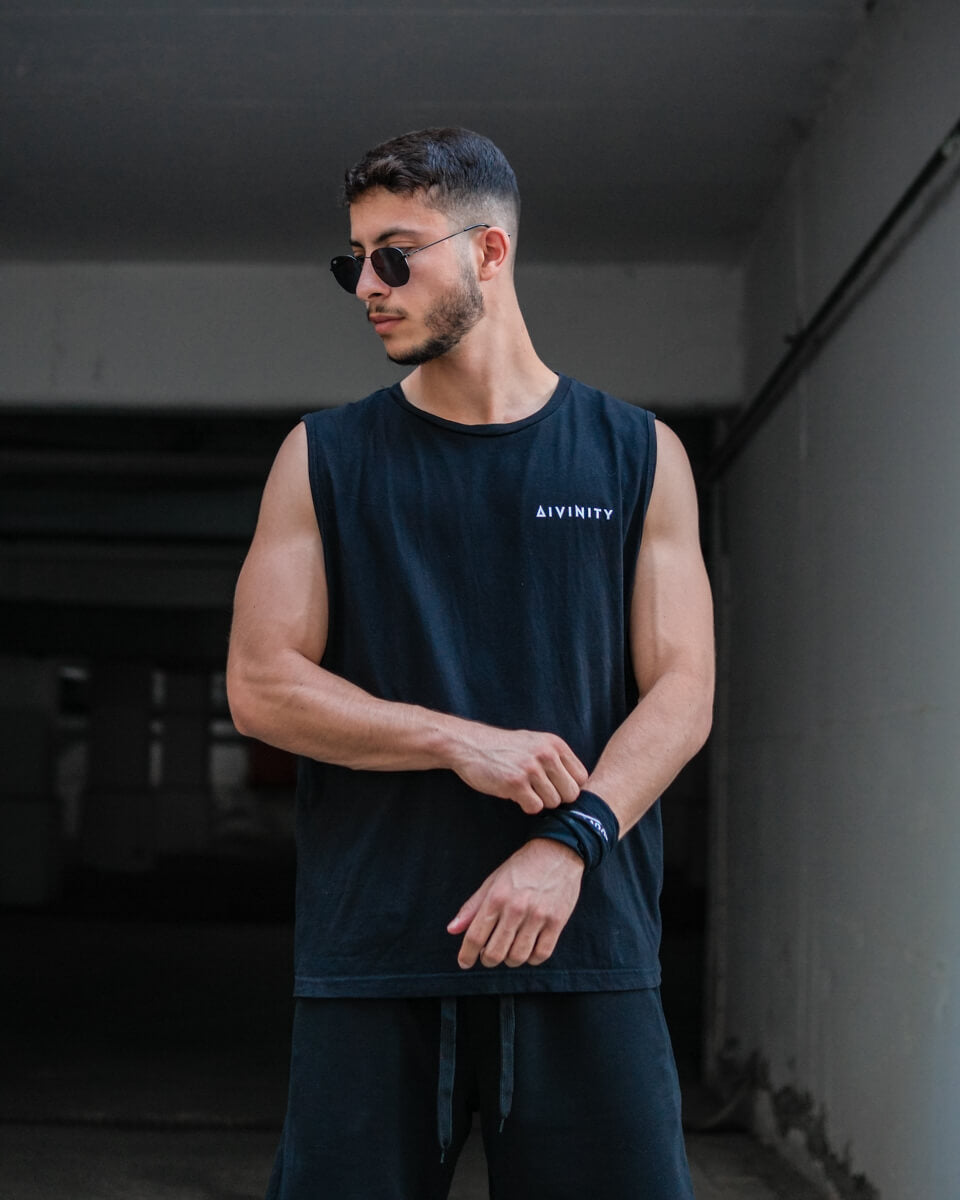 Tanktop | Vertical - Black