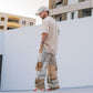 Multi-Pocket Cargo Pants Beige