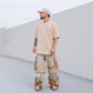 Multi-Pocket Cargo Pants Beige