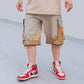 Multi-Pocket Cargo Pants Beige