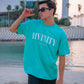 Divinity Oversized T-Shirt | NRVN | Turquoise