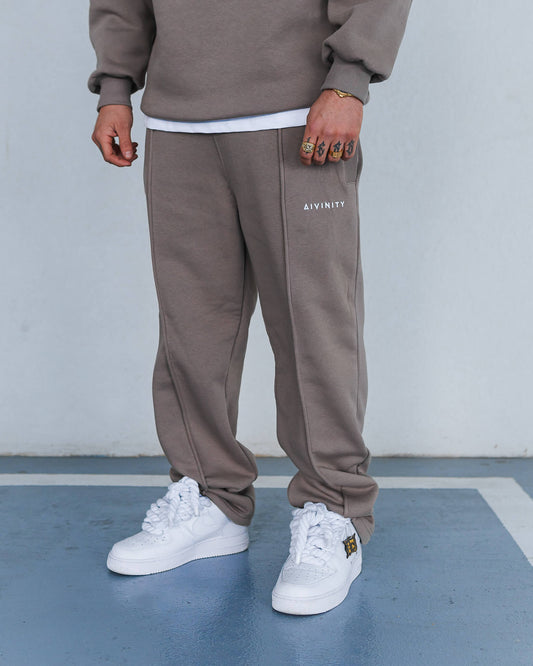 Baggy Signature Tracksuit Grey Rock