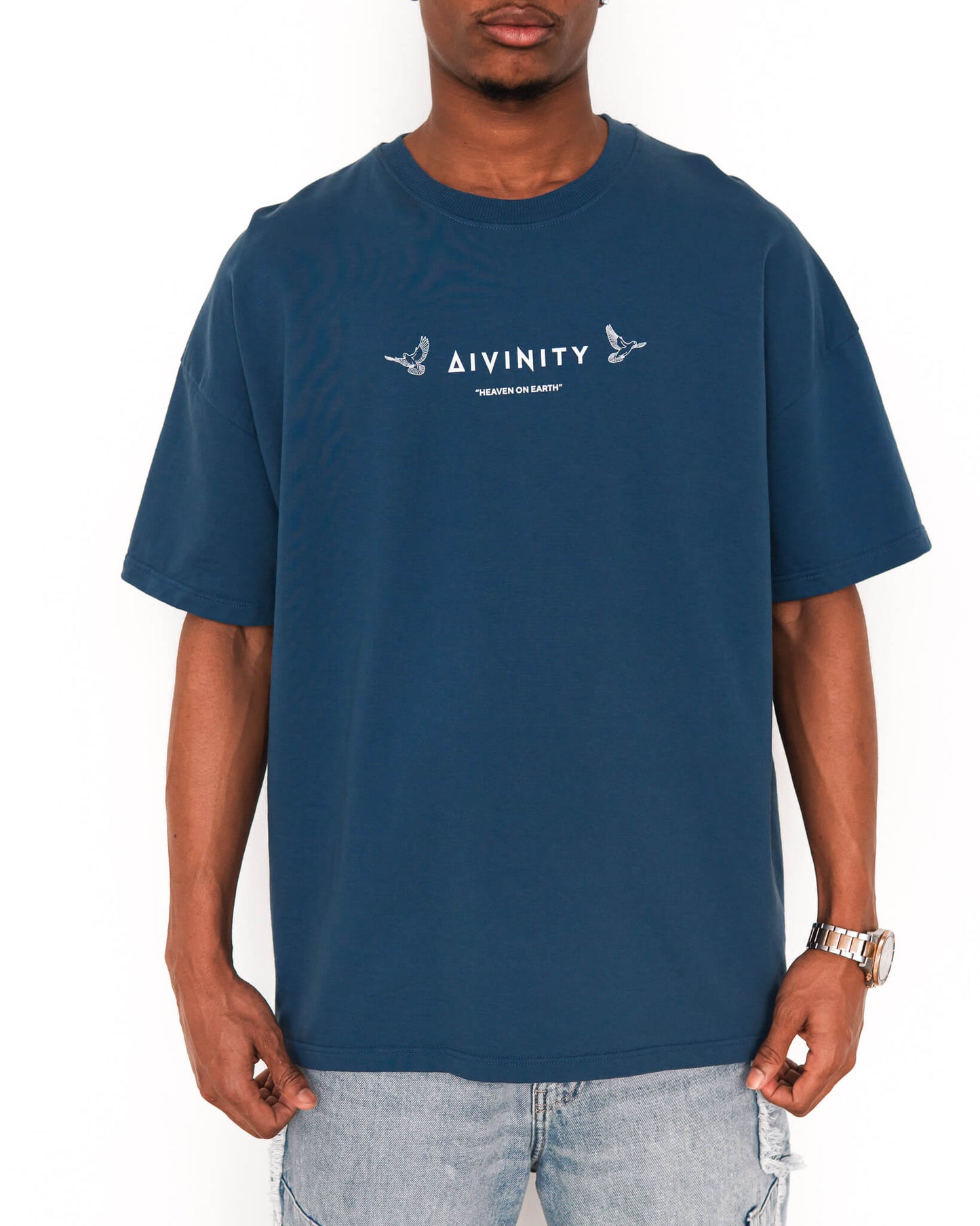 Birds Of Inspiration T-Shirt Navy Blue