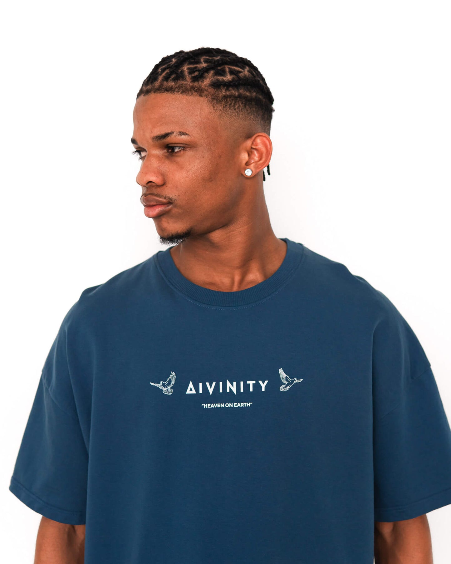 Birds Of Inspiration T-Shirt Navy Blue