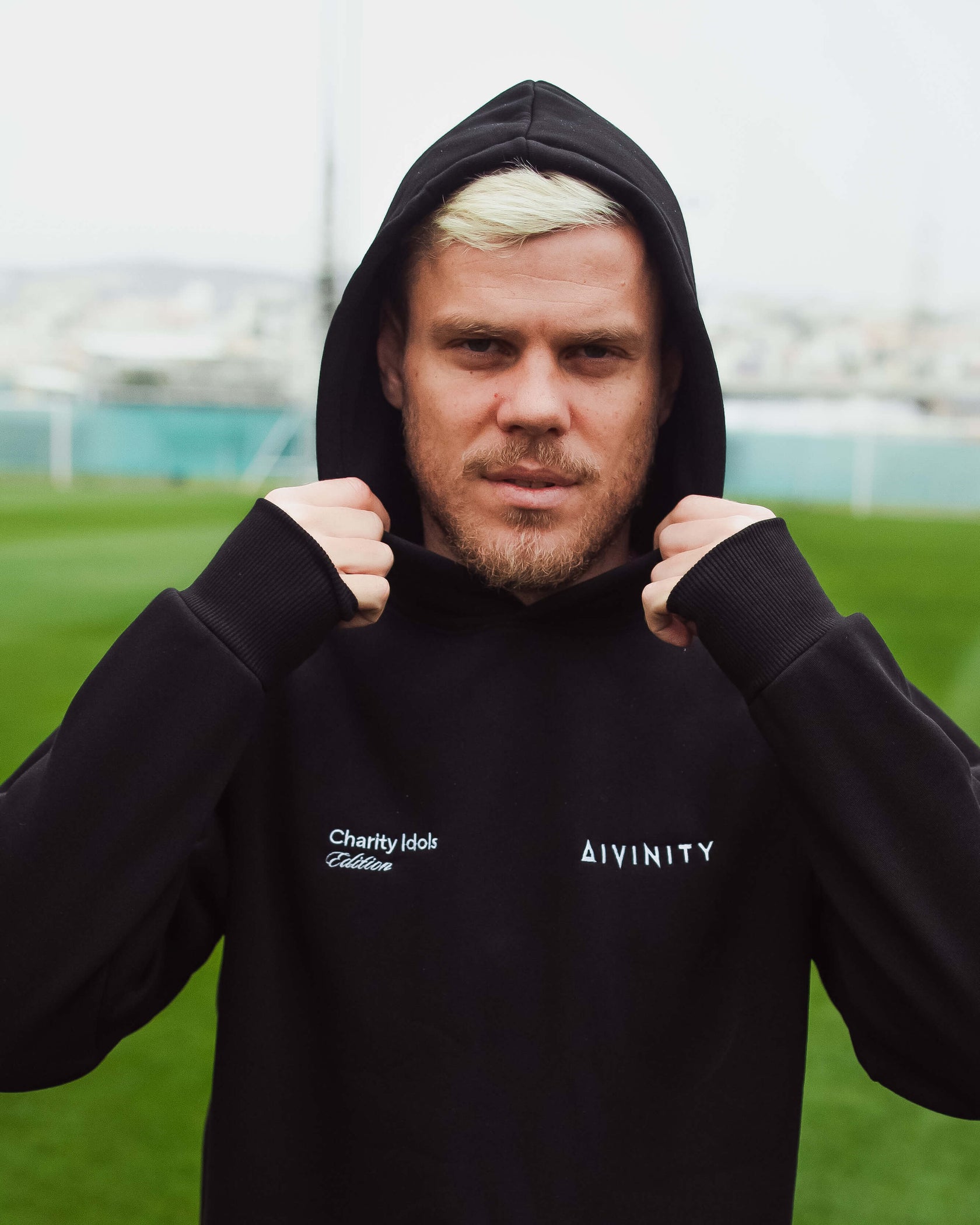 Divinity x Charity Idol Edition Hoodie Black – Divinity Clothing