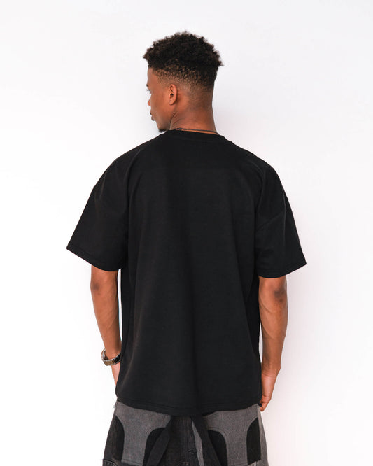 Classic Puff Print T-Shirt Black