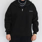 Classic Half-Zip Hoodie Black