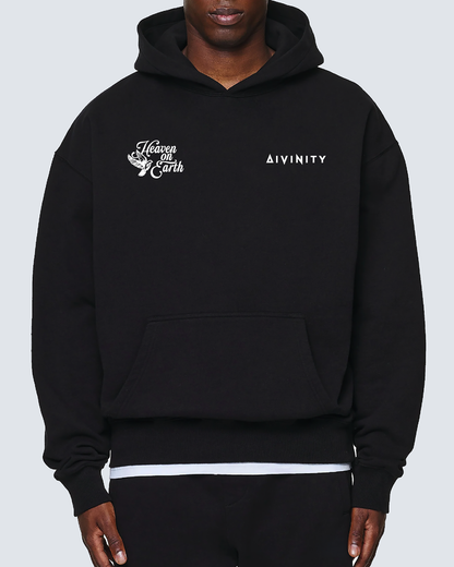 Heaven On Earth Hoodie Black