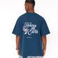 Heaven On Earth T-Shirt Navy Blue