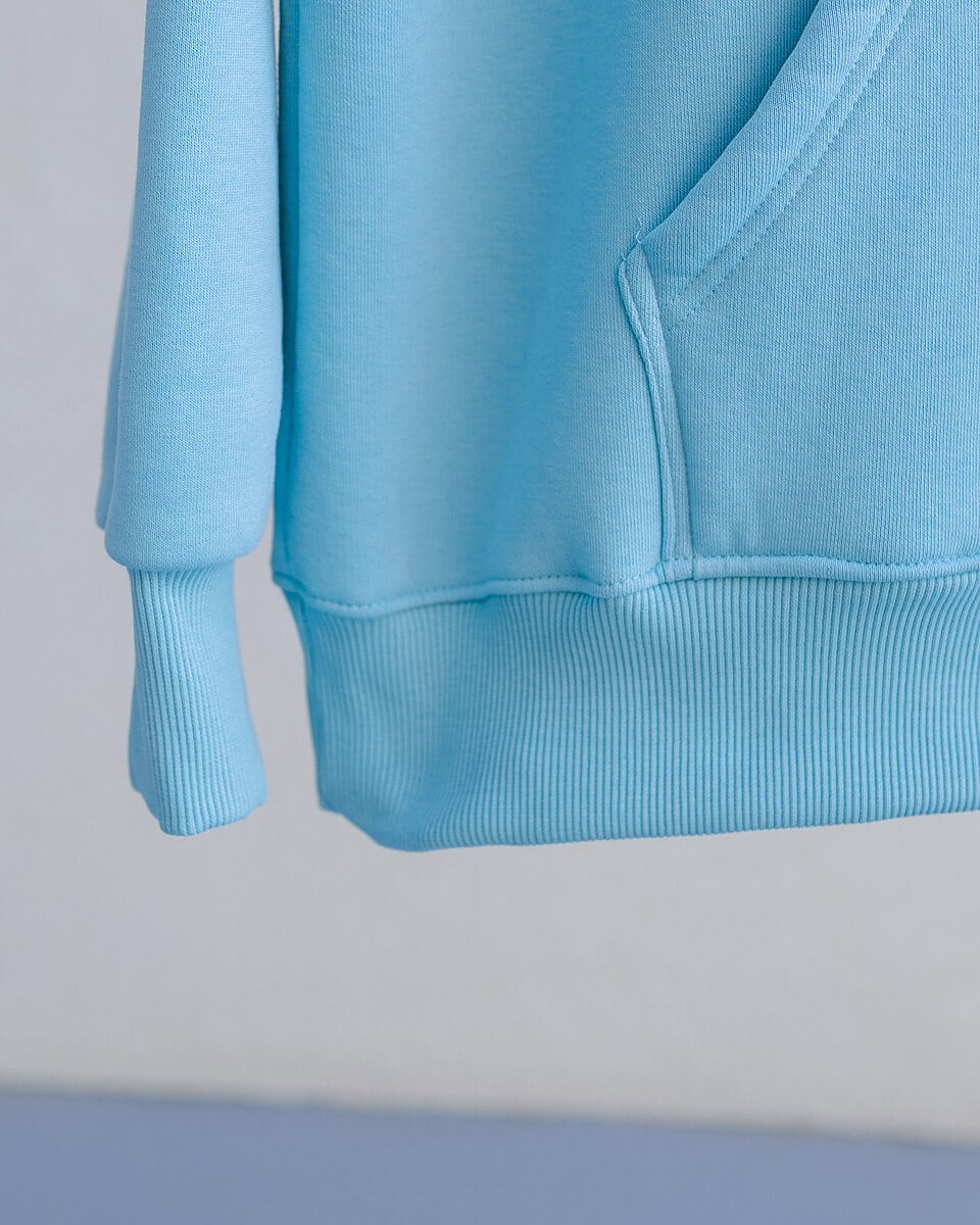 Oversized Hoodie | Dream With Purpose | Sky Blue