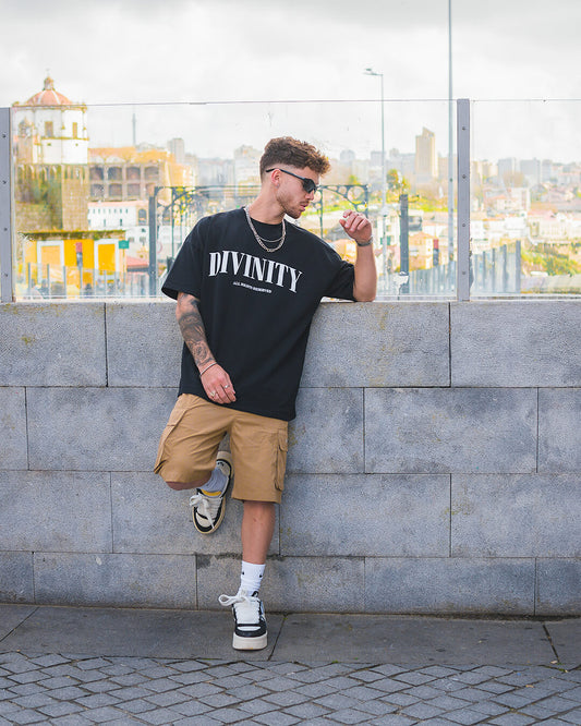 Oversized T-Shirt | NRVN | Black